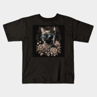 Burmese Elegance Kids T-Shirt